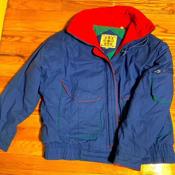 Vintage 80’s Women’s Winter Jacket. Club Sportif De Paris Brand. - Picture 1 of 5
